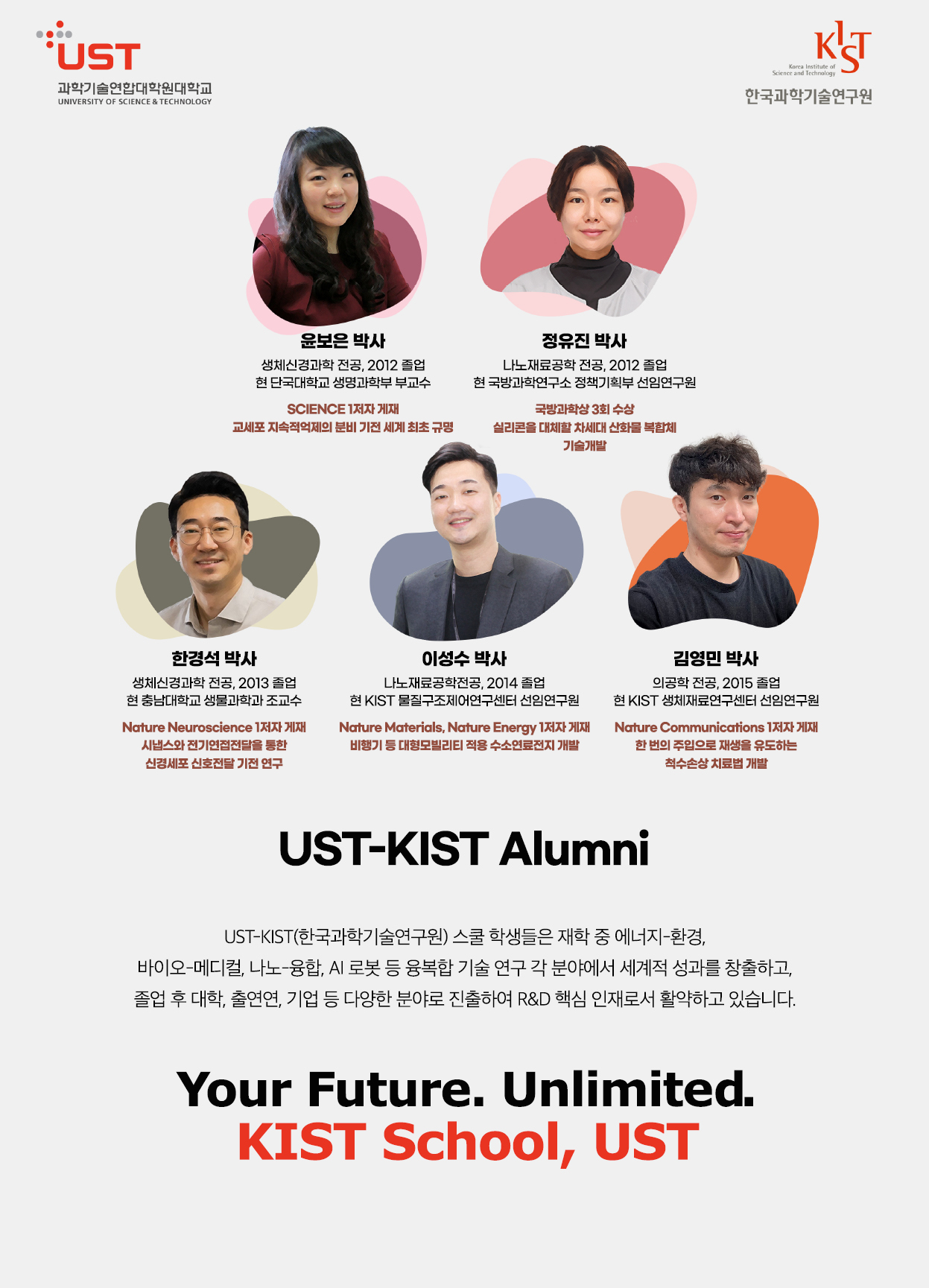 KIST 한국과학기술연구원 스쿨 포스터로 자세한내용은 하단에 위치해있습니다.