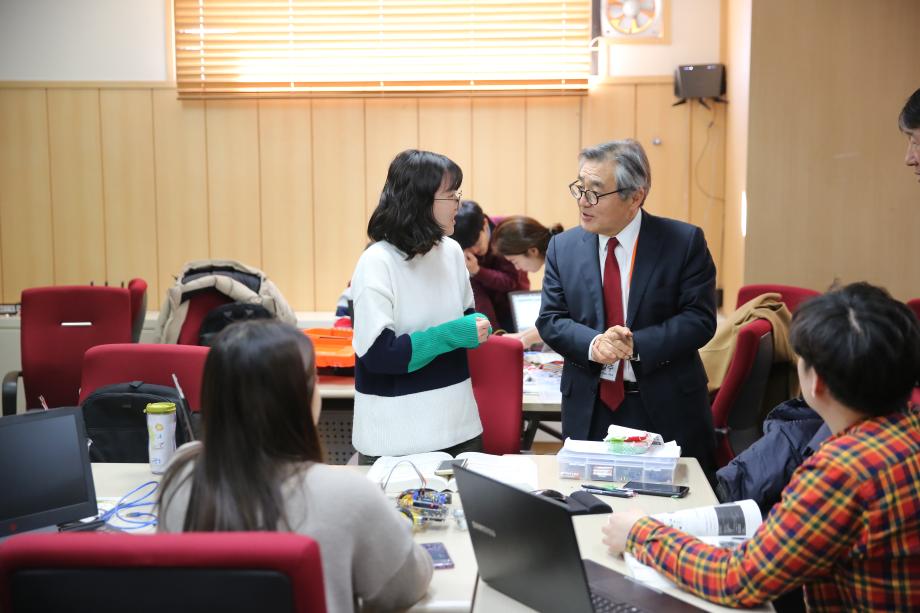 문길주 총장, 신입생들과 간담회 가져 이미지